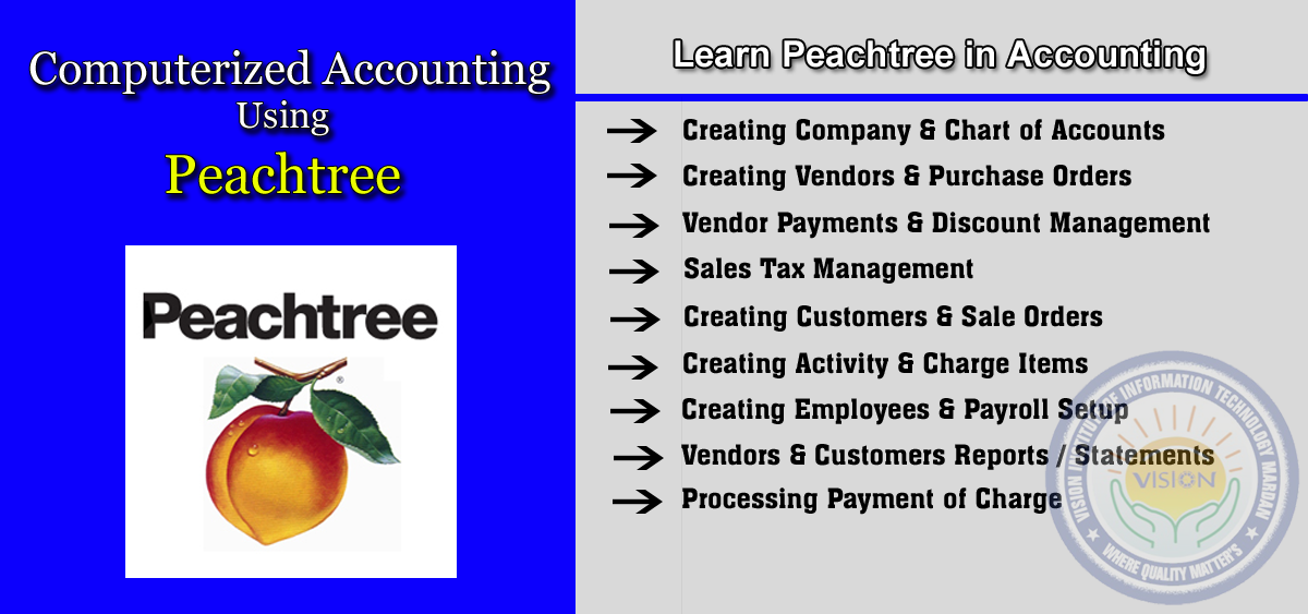 Learn Peachtree in Computerized Accounting