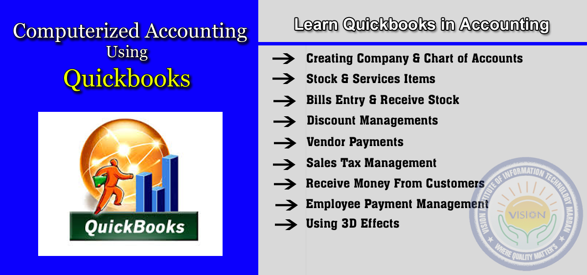 Learn Quickbooks in Computerized Accounting
