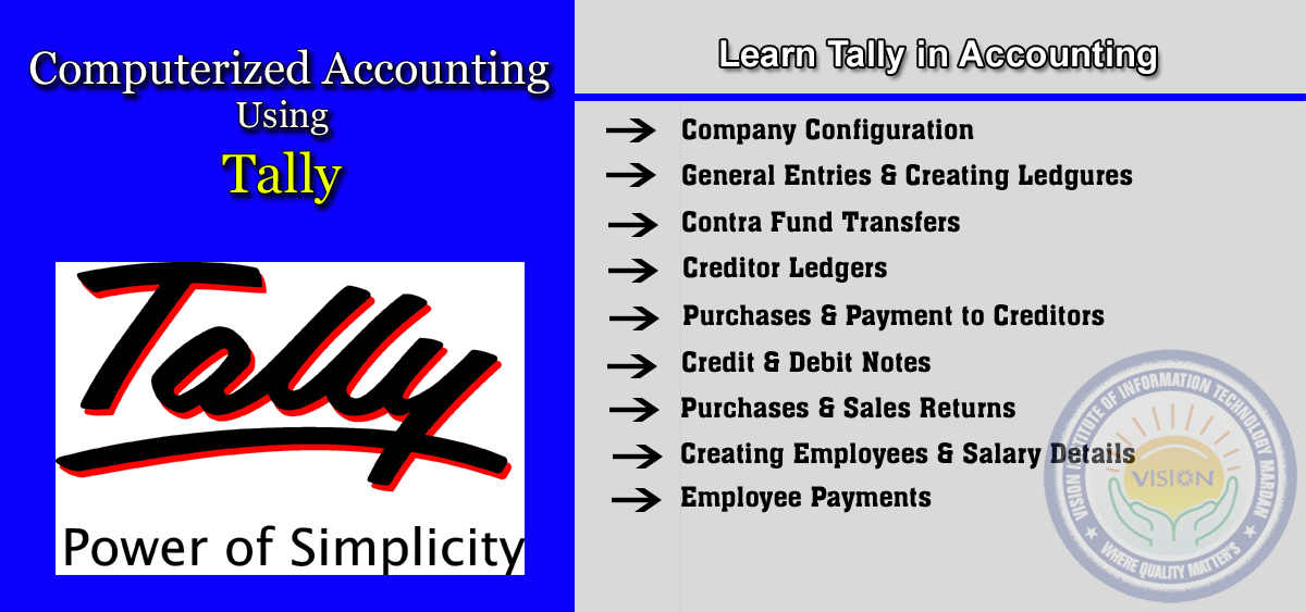 Learn Tally in Computerized Accounting