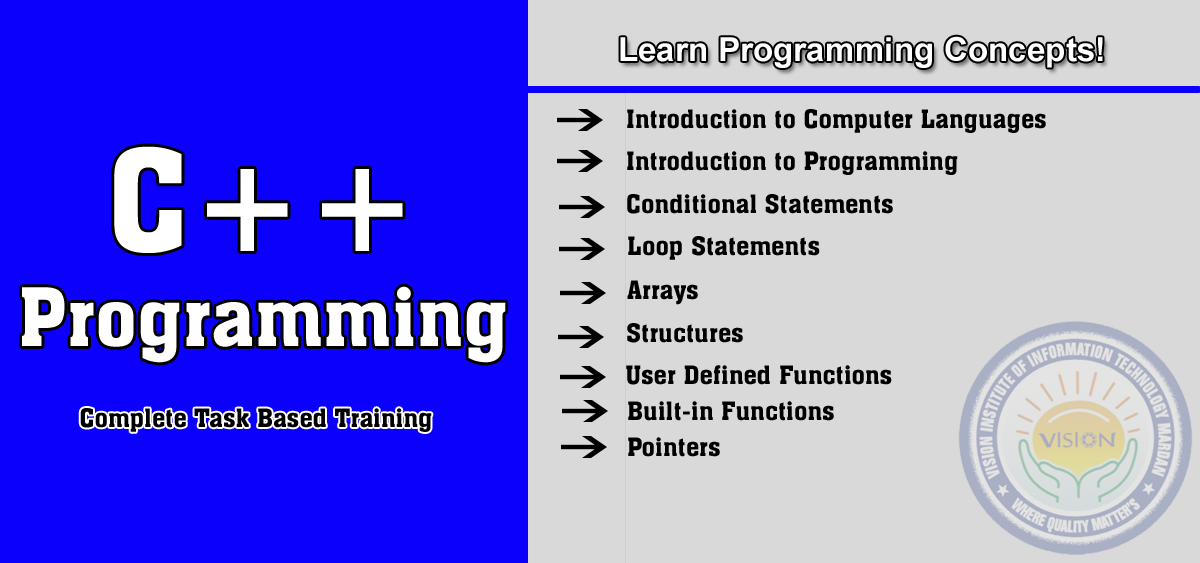 Learn C++ Procedural in C++ Programming (Procedural+OOP)
